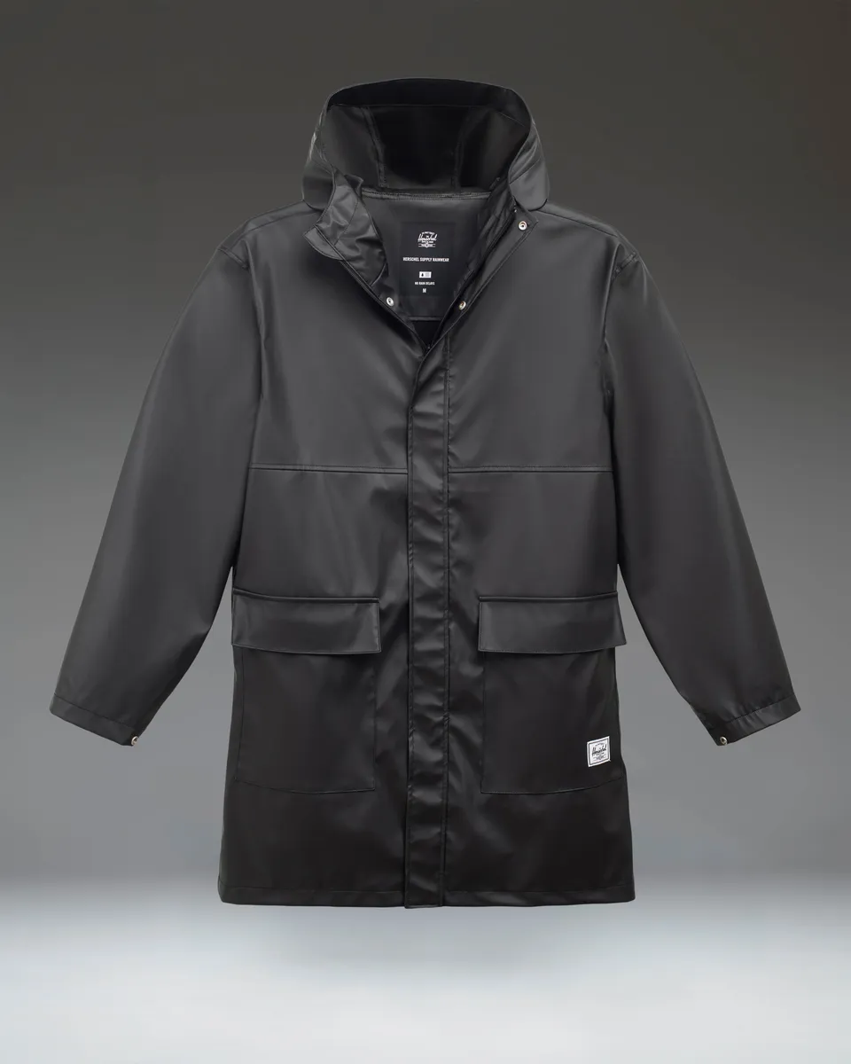 herschel-supply-long-classic-rain-jacket-homme-veste-de-pluie-longue-d-perlante- image 1