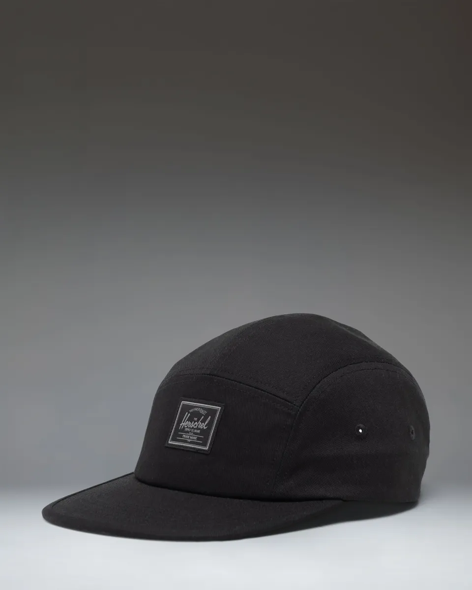 herschel-supply-glendale-casquette-cinq-panneaux-profil-bas-d-structur-avec-sang image 1