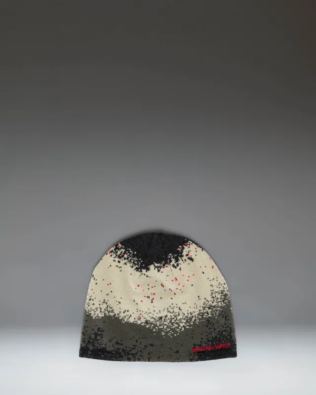 herschel-supply-skullcap-graphic-bonnet-jacquard-fin-porter-sous-casque-logo-bro image 1