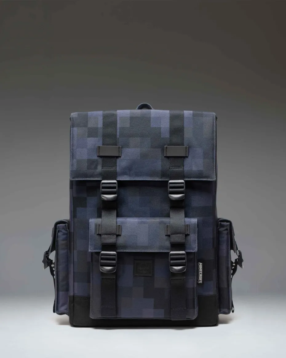herschel-supply-x-minecraft-little-america-cube-backpack-sac-dos-dition-limit-e- image 1