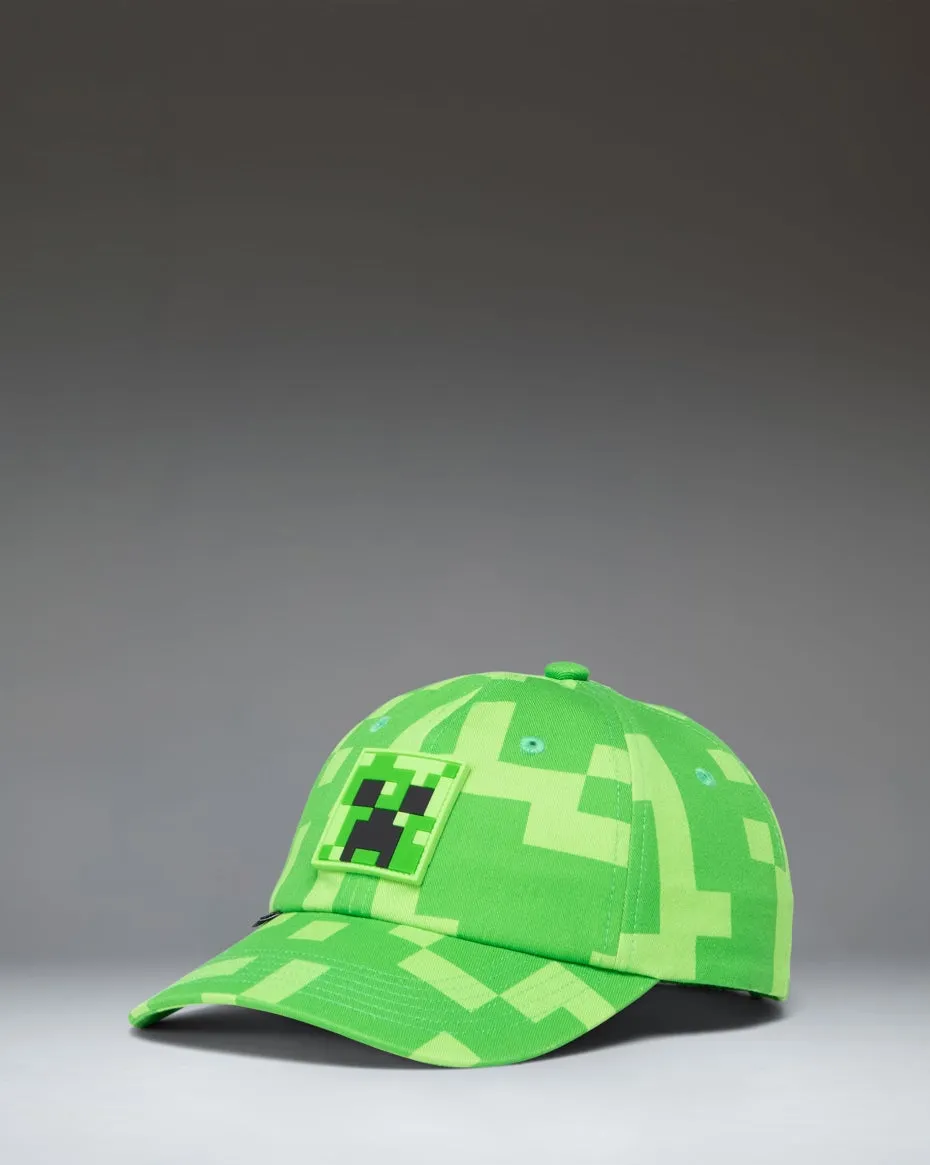 herschel-supply-x-minecraft-sylas-kids-cap-casquette-six-panneaux-enfant-avec-pa image 1