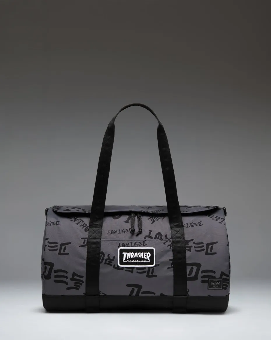 herschel-supply-x-thrasher-heritage-skate-duffle-nylon-sac-de-sport-40l-avec-ouv image 1