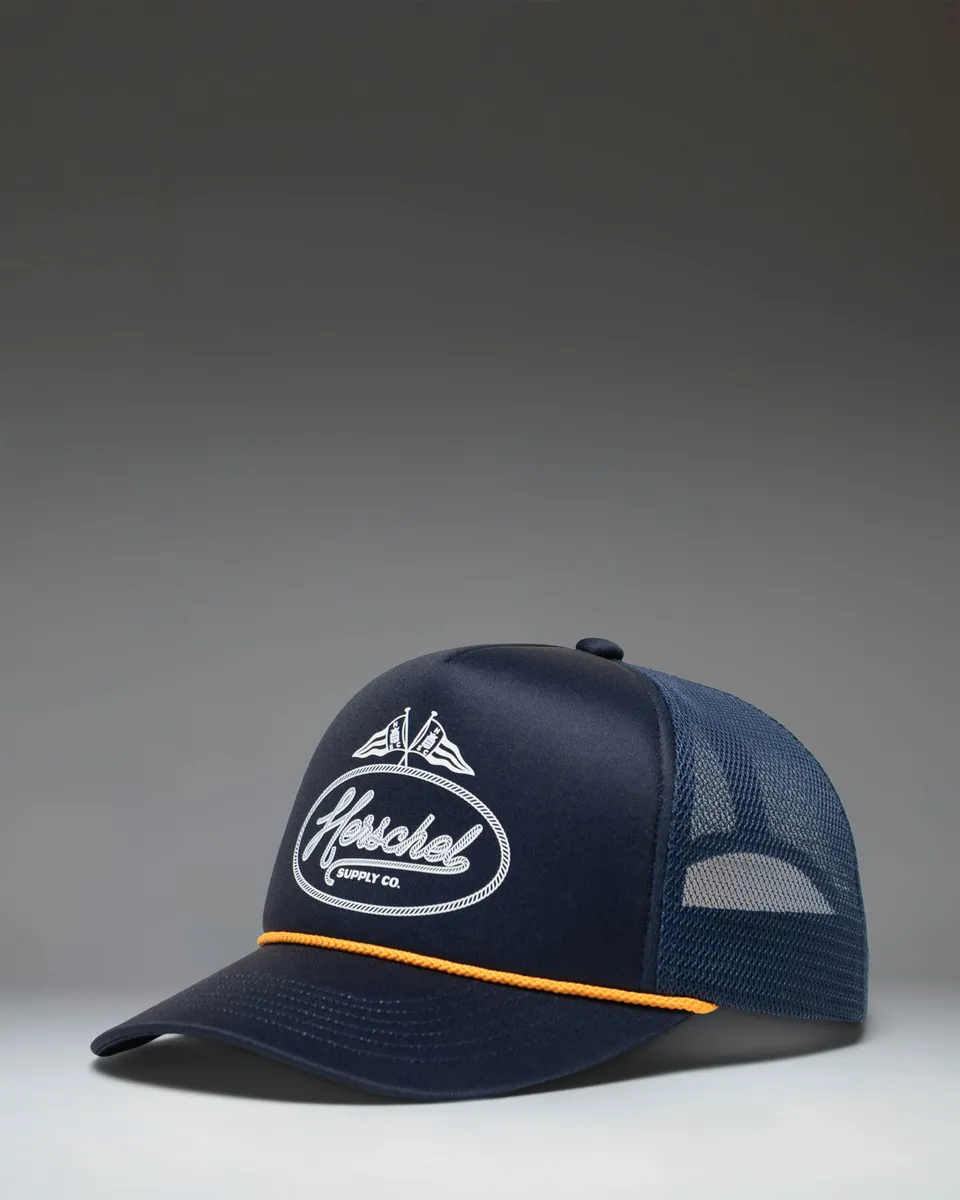 herschel-supply-marina-mesh-casquette-yachting-snapback-en-mesh-avec-cordon-tres image 1