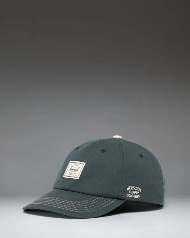 herschel-supply-sylas-premium-cap-casquette-coton-avec-sangle-cuir-strapback image 1