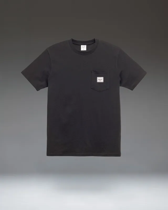 herschel-supply-pocket-tee-t-shirt-homme-coupe-classique-am-lior-e-avec-poche-po image 1