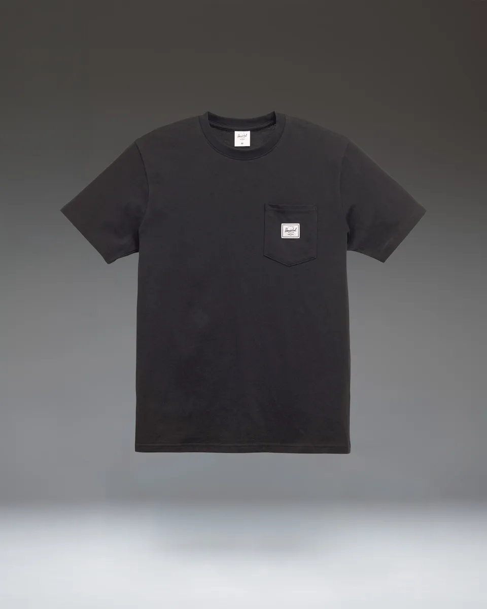 herschel-supply-pocket-tee-t-shirt-homme-coupe-classique-am-lior-e-avec-poche-po image 1