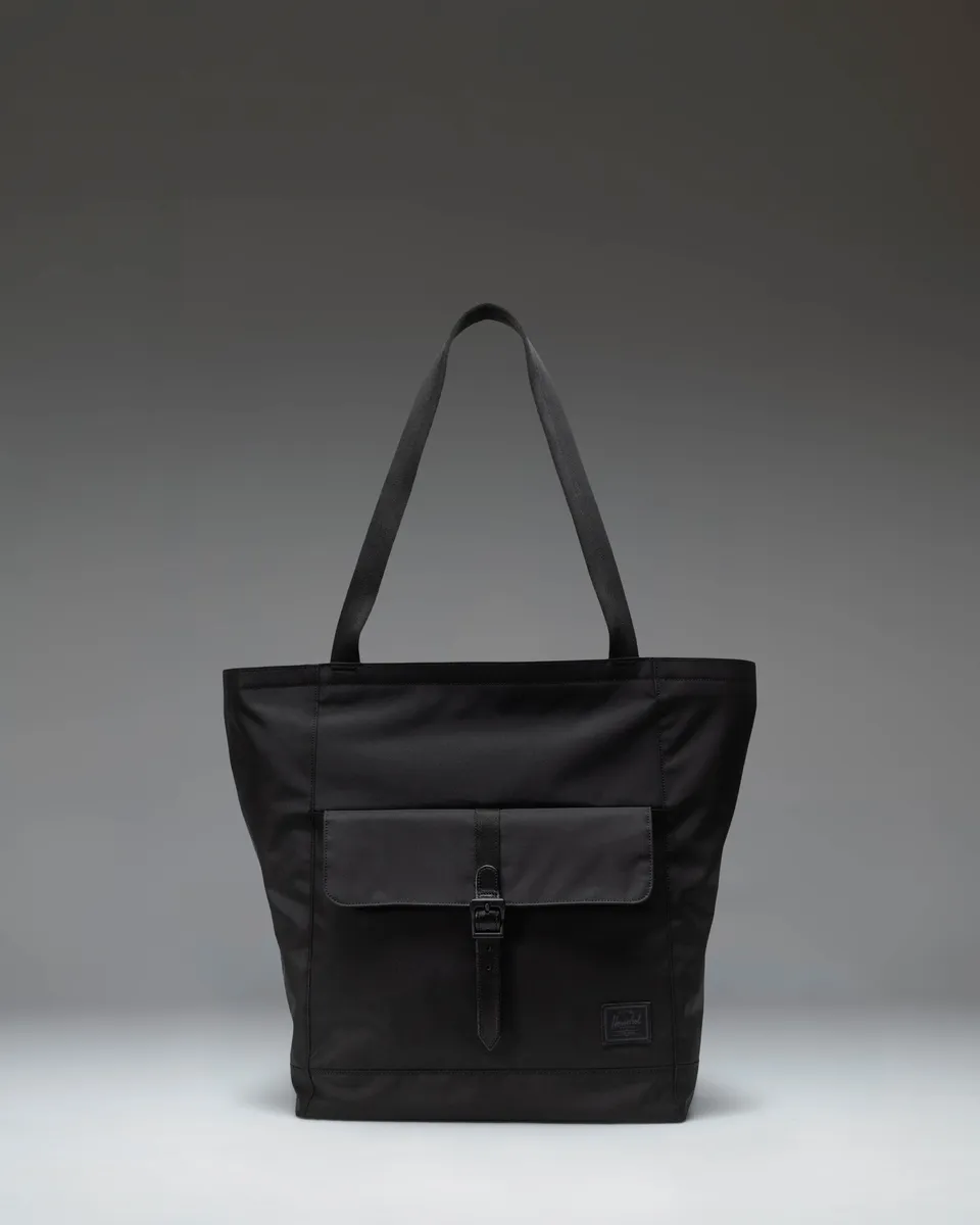 herschel-supply-retreat-tote-premium-classic-cabas-zipp-en-twill-avec-d-tails-en image 1