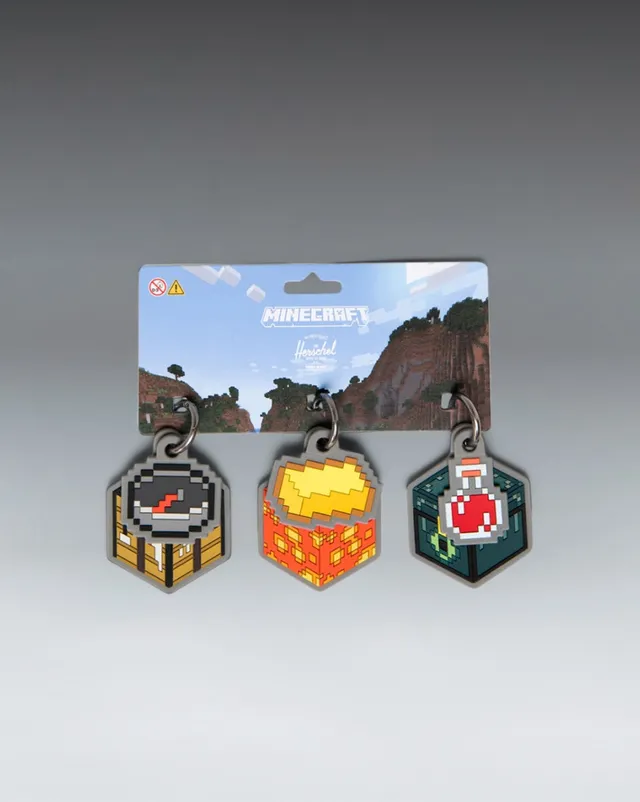 herschel-supply-x-minecraft-charm-pack-coffret-de-6-charms-de-sac-interchangeabl image 1