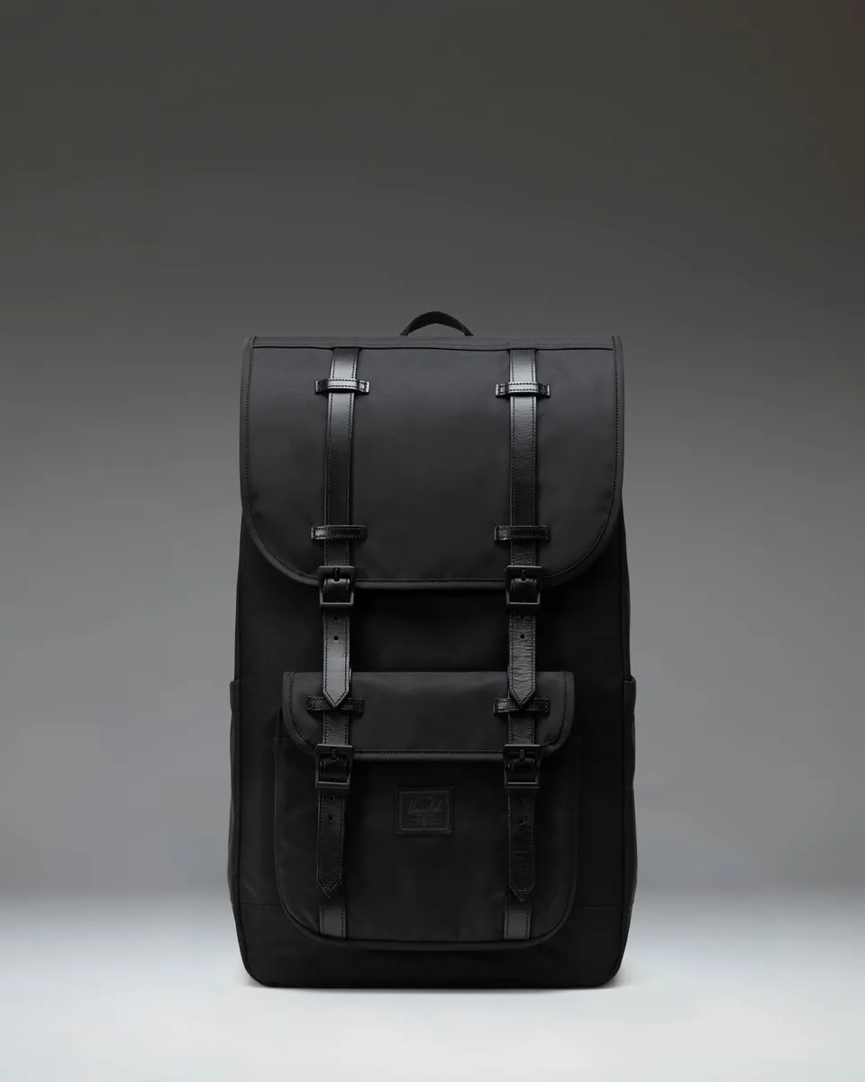 herschel-supply-little-america-backpack-premium-classic-sac-dos-en-twill-et-cuir image 1
