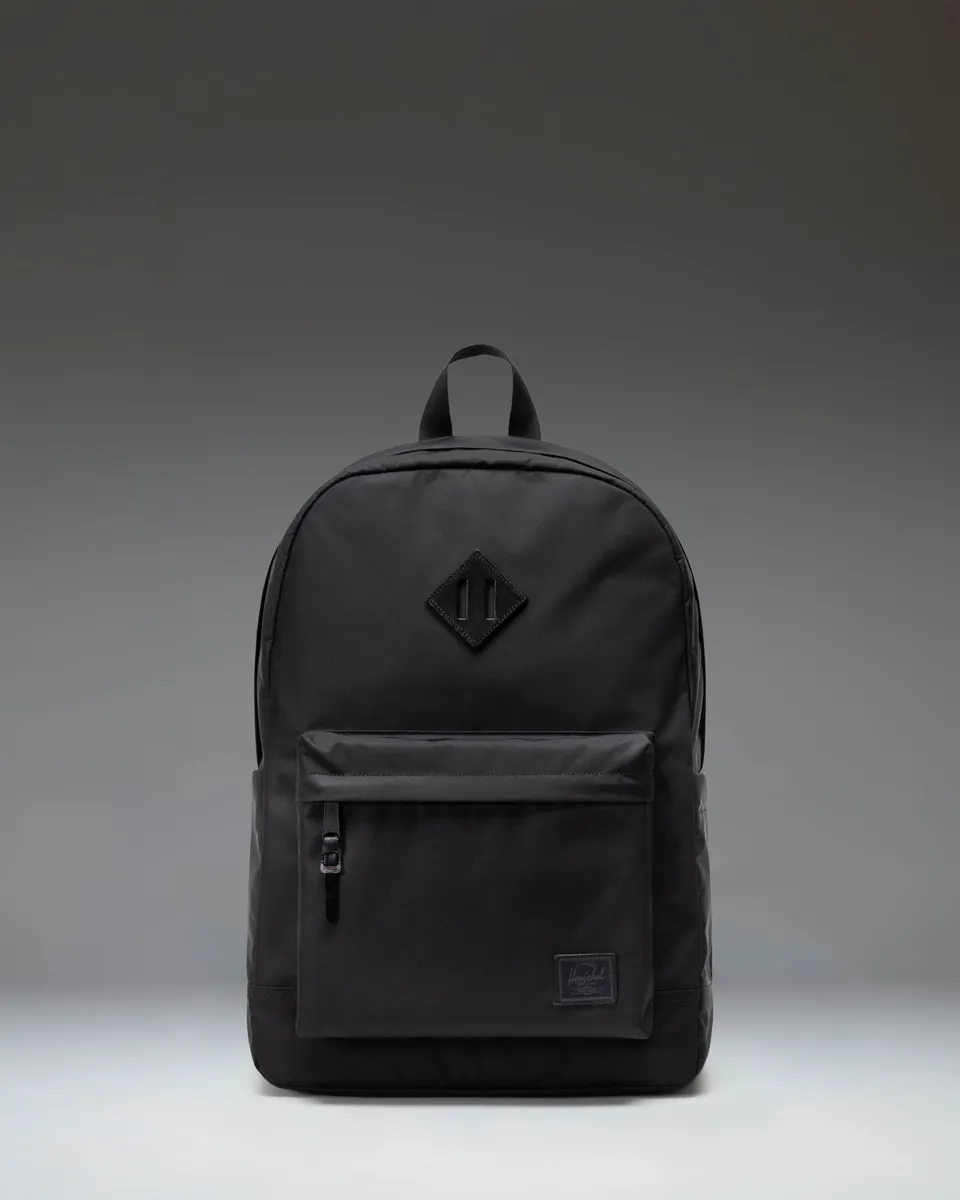 herschel-supply-heritage-backpack-premium-classic-sac-dos-adulte-twill-et-cuir-v image 1