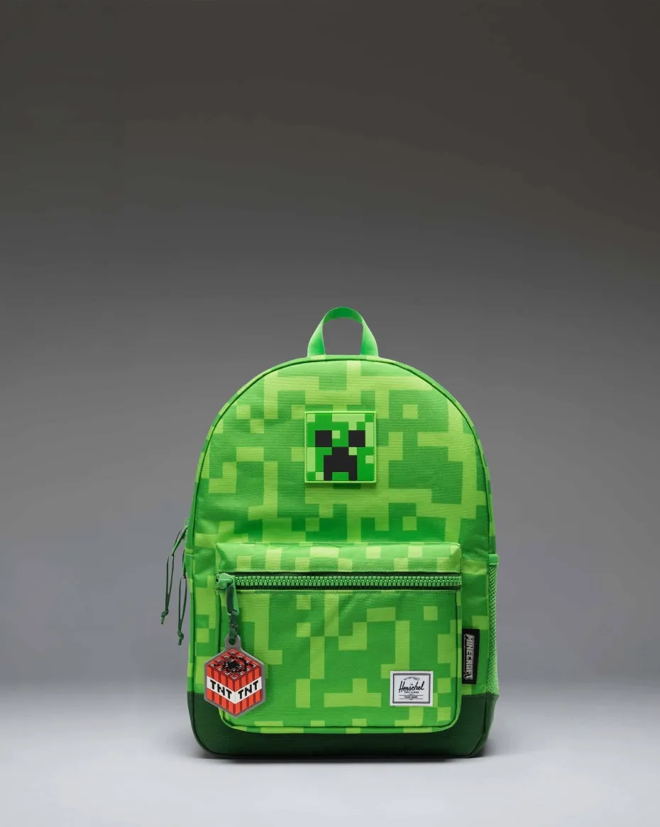 herschel-supply-minecraft-heritage-kids-backpack-sac-dos-enfant-creeper-enderman image 1