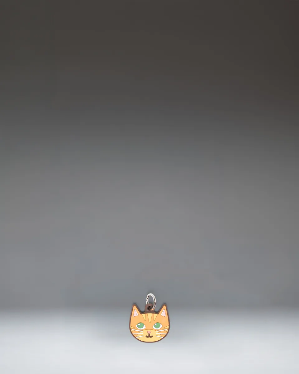 herschel-supply-cat-bag-charm-porte-cl-s-breloque-chat-en-silicone-avec-anneau-p image 1