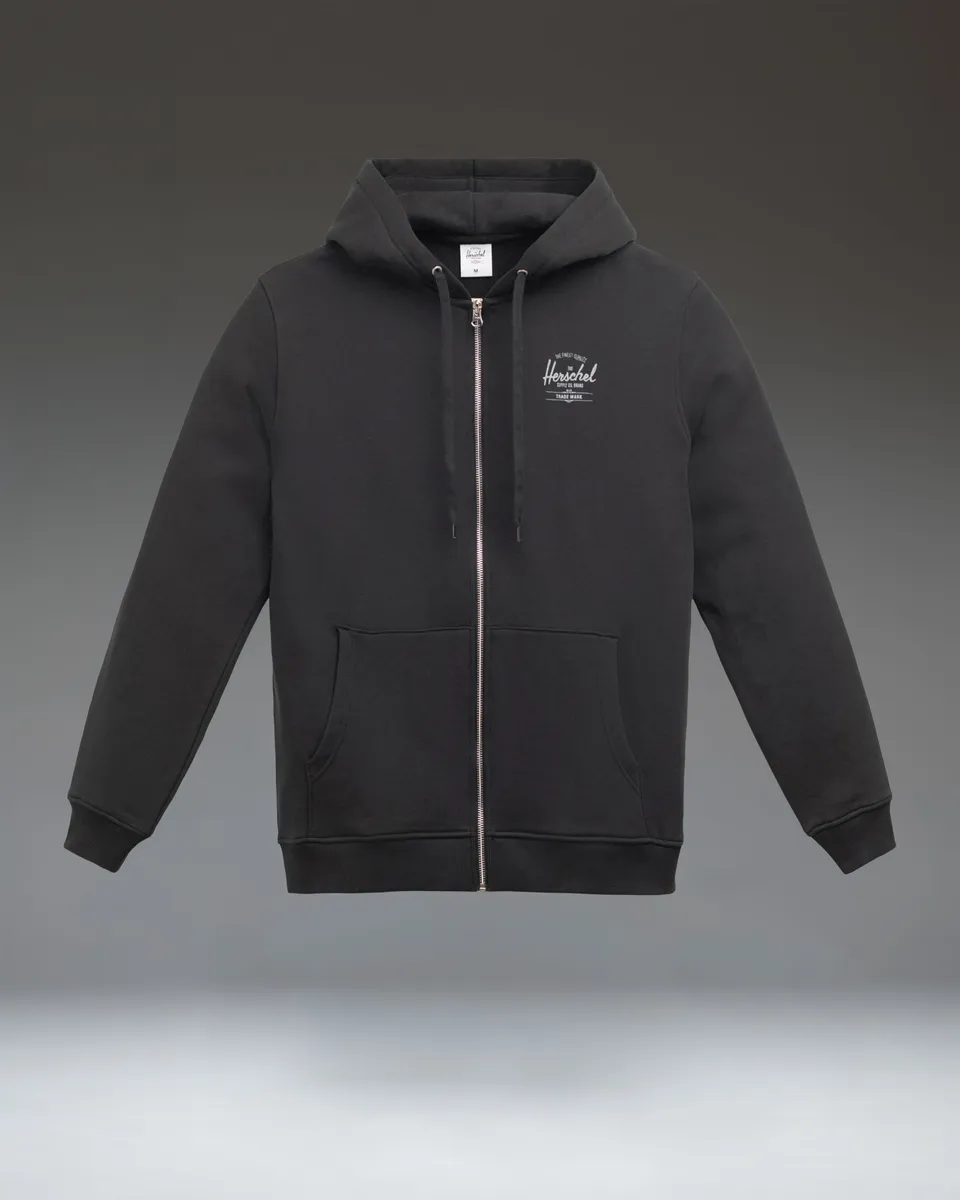 herschel-supply-basic-zip-hoodie-sweat-capuche-zipp-homme-classics image 1