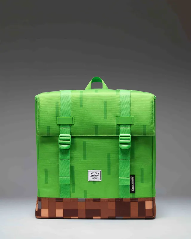 herschel-supply-x-minecraft-cube-backpack-sac-dos-cube-dition-limit-e-overworld image 1