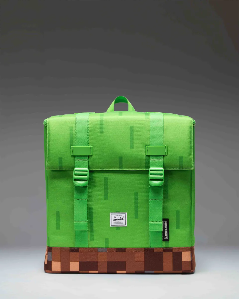 herschel-supply-x-minecraft-cube-backpack-sac-dos-cube-dition-limit-e-overworld image 1