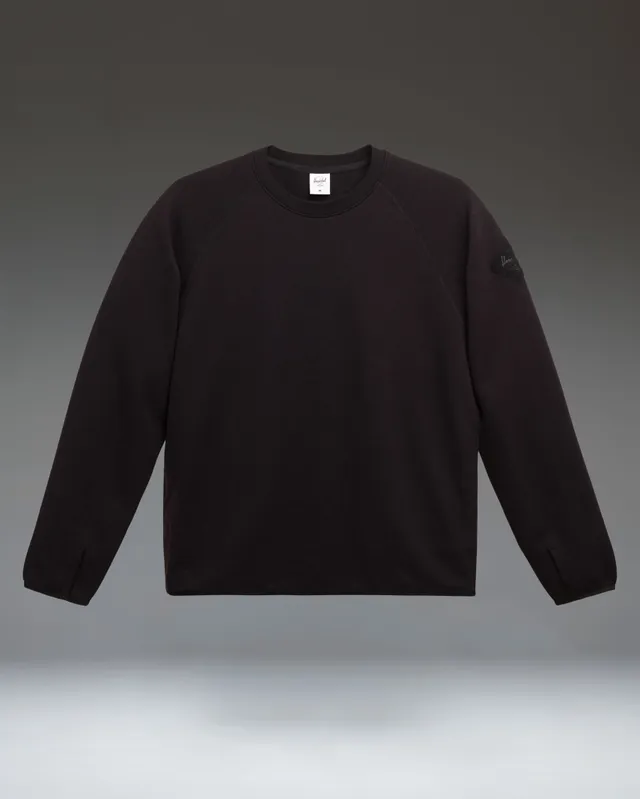 herschel-supply-performance-crew-homme-pull-technique-l-ger-respirant-avec-pouce image 1