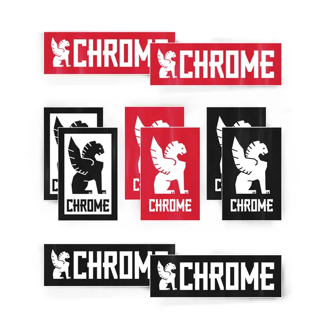 chrome-industries-sticker-pack-pack-de-stickers-logo-chrome-multi-supports image 1