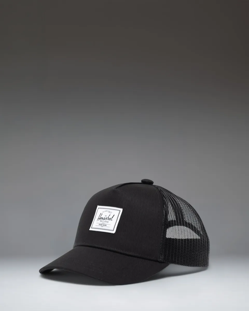 herschel-supply-whaler-cotton-mesh-casquette-enfant-2-4-ans-coton-twill-panneaux image 1
