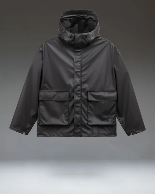 herschel-supply-mcleod-veste-de-pluie-homme-d-perlante-coupe-vent-en-tissu-exten image 1