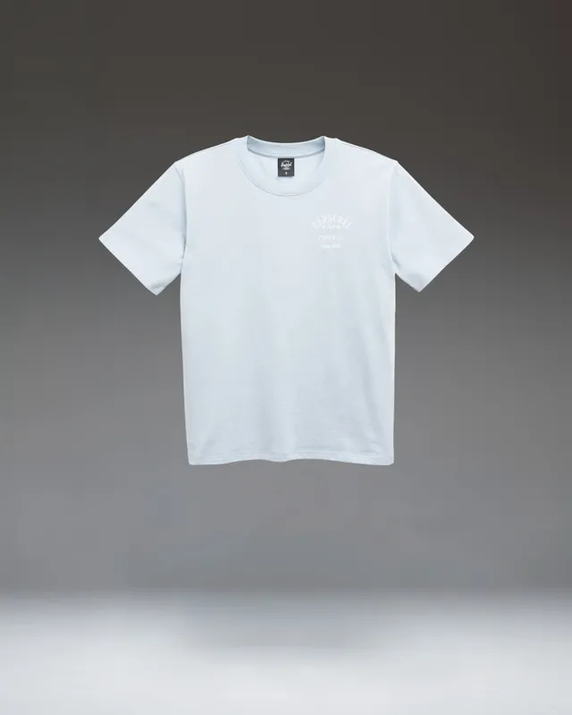 herschel-supply-cafe-tee-t-shirt-femme-en-coton-coupe-classique image 1