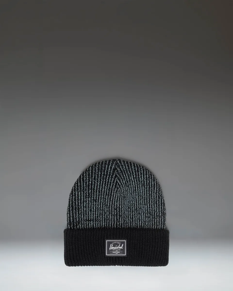 herschel-supply-elmer-reflective-ribbed-kids-beanie-bonnet-c-tel-r-fl-chissant-p image 1