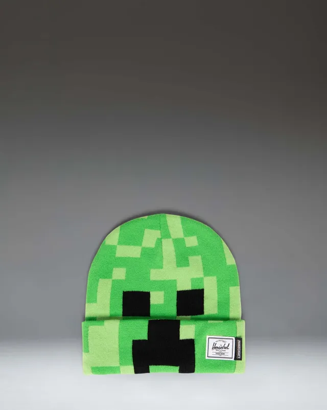 herschel-supply-minecraft-elmer-kids-bonnet-enfant-th-me-creeper-et-enderman-tai image 1