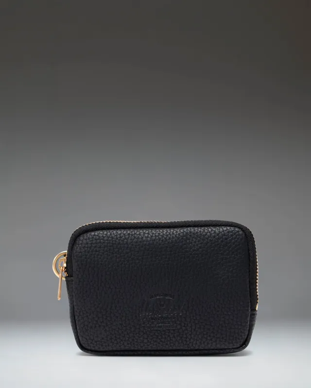 herschel-supply-oxford-pouch-pochette-en-cuir-vegan-avec-fermeture-m-tal-expos-e image 1