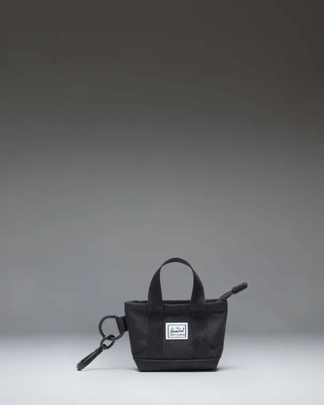 herschel-supply-heritage-tote-bag-charm-mini-sac-cabas-breloque-avec-clip-porte- image 1