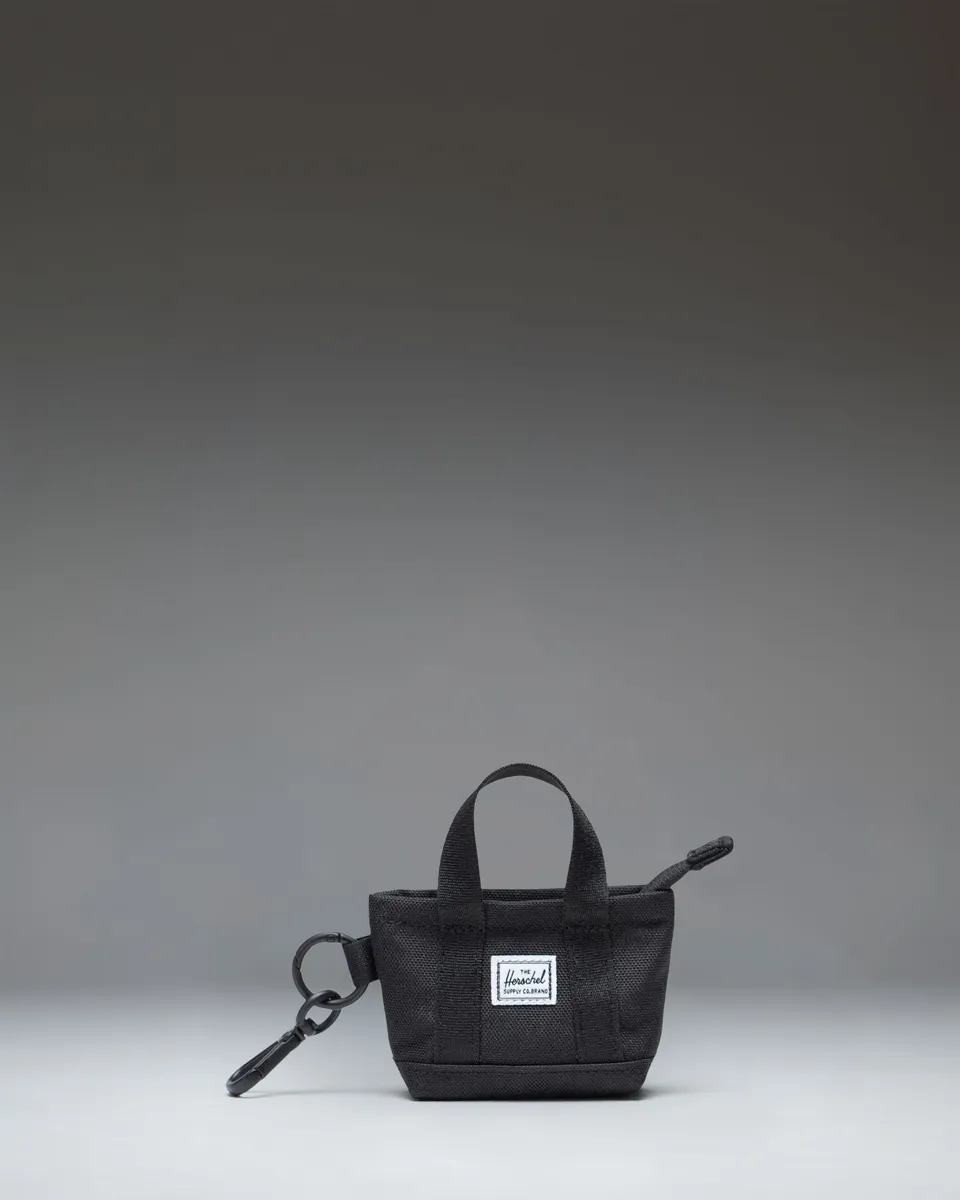 herschel-supply-heritage-tote-bag-charm-mini-sac-cabas-breloque-avec-clip-porte- image 1
