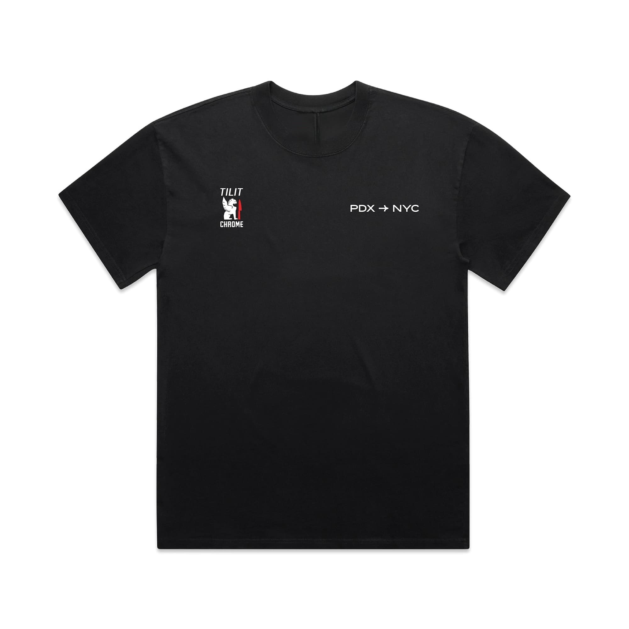 chrome-industries-x-tilit-commuter-t-shirt-t-shirt-de-commute-en-coton-premium-c image 1