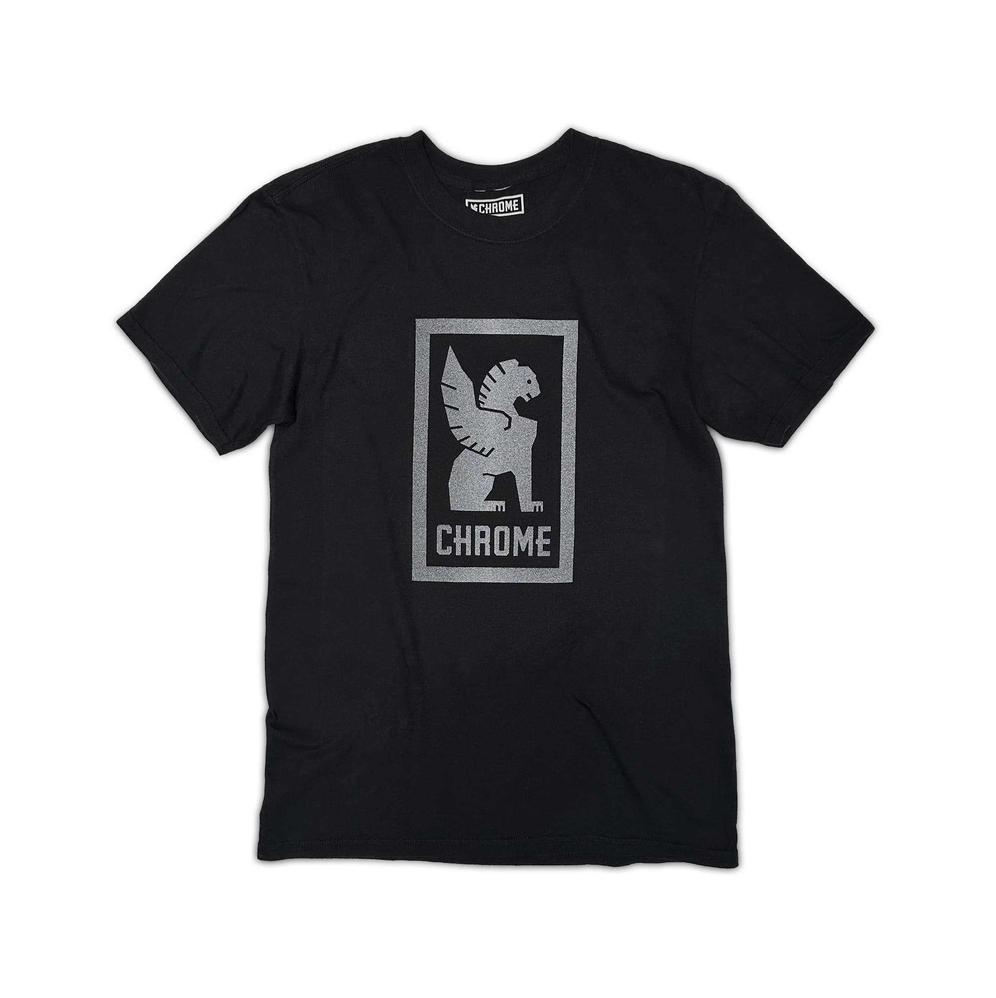 chrome-industries-logo-tee-short-sleeve-t-shirt-homme-100-coton-classique image 2