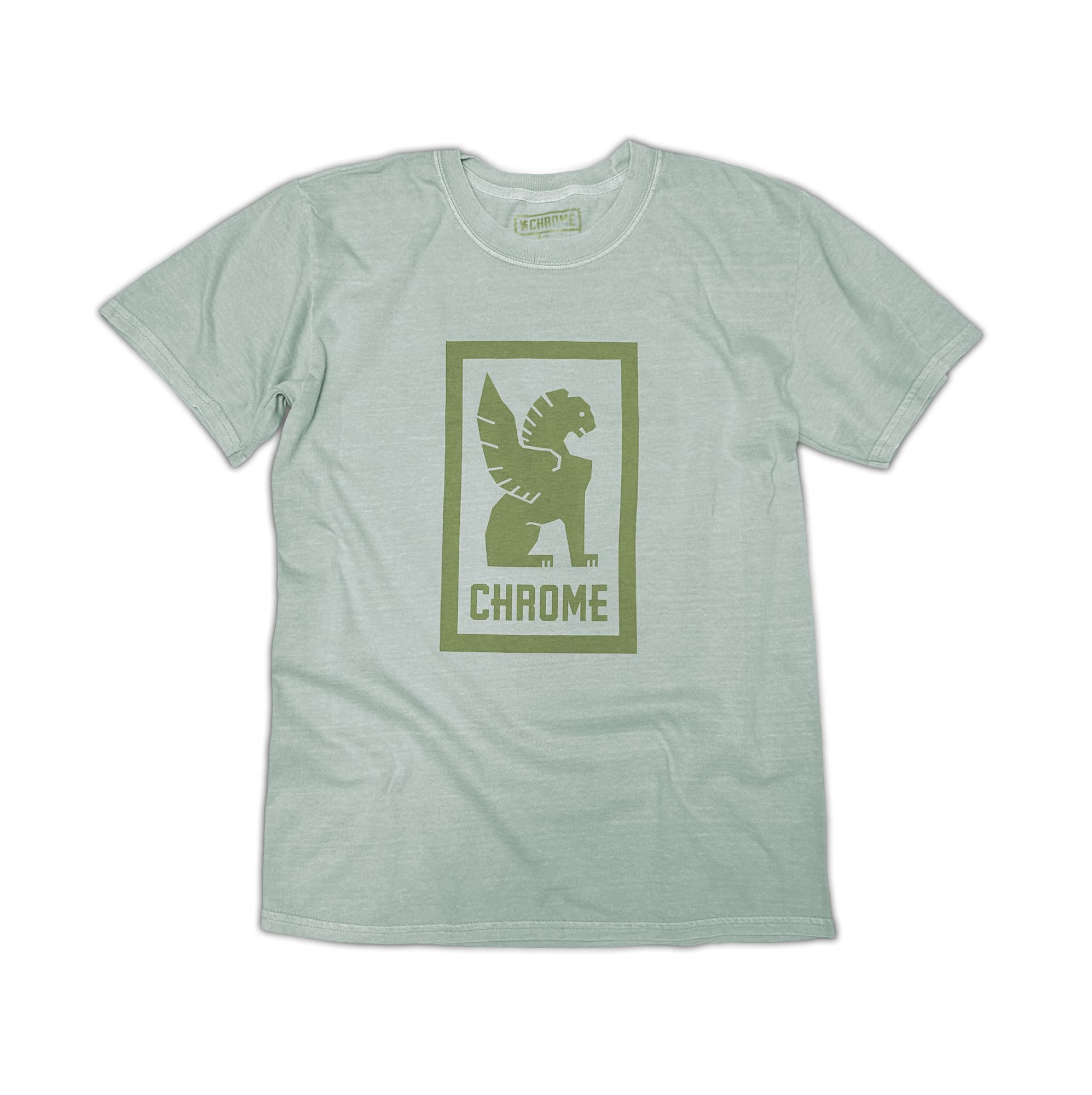 chrome-industries-logo-tee-short-sleeve-t-shirt-homme-100-coton-classique image 3