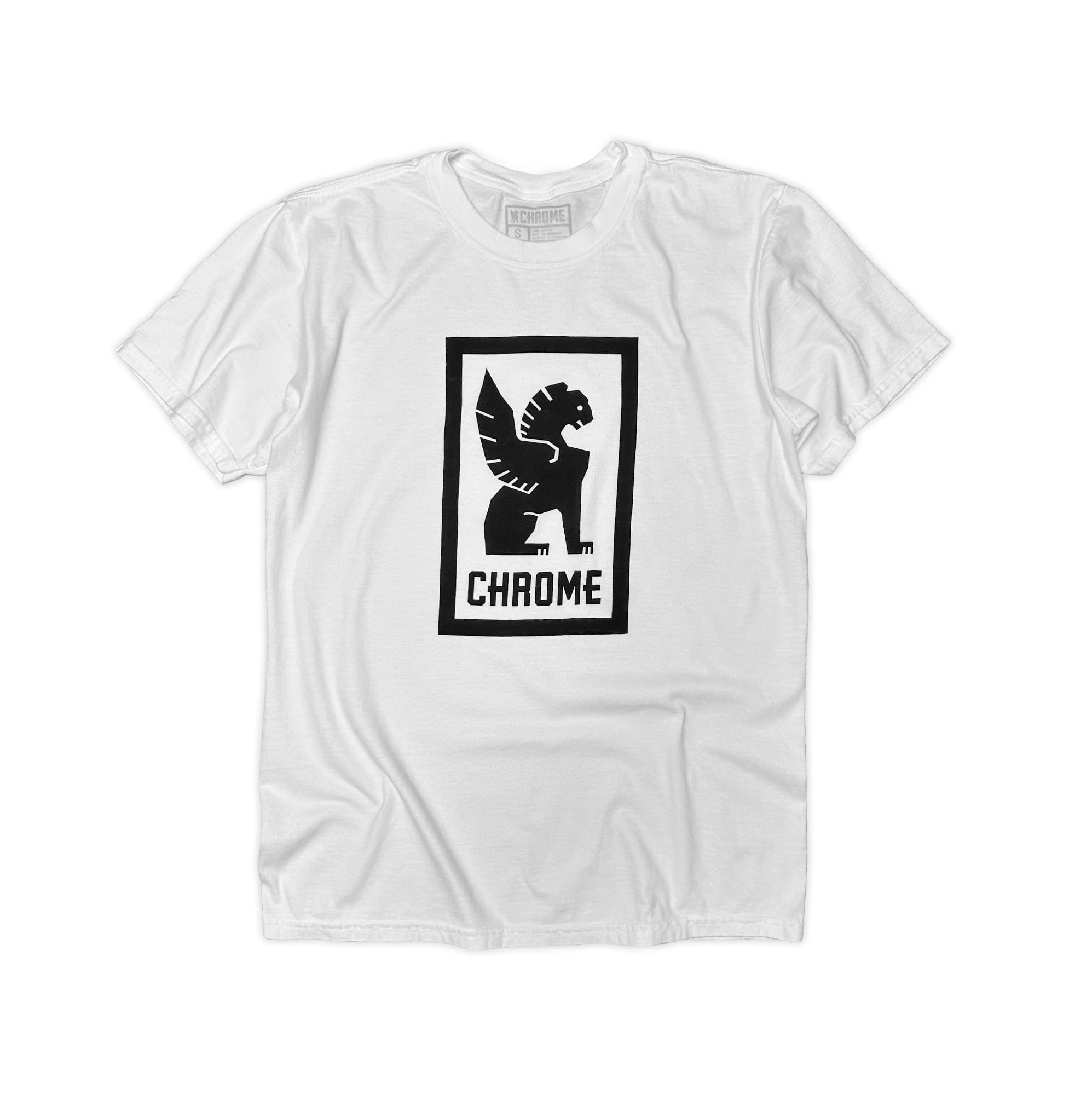 chrome-industries-logo-tee-short-sleeve-t-shirt-homme-100-coton-classique image 1