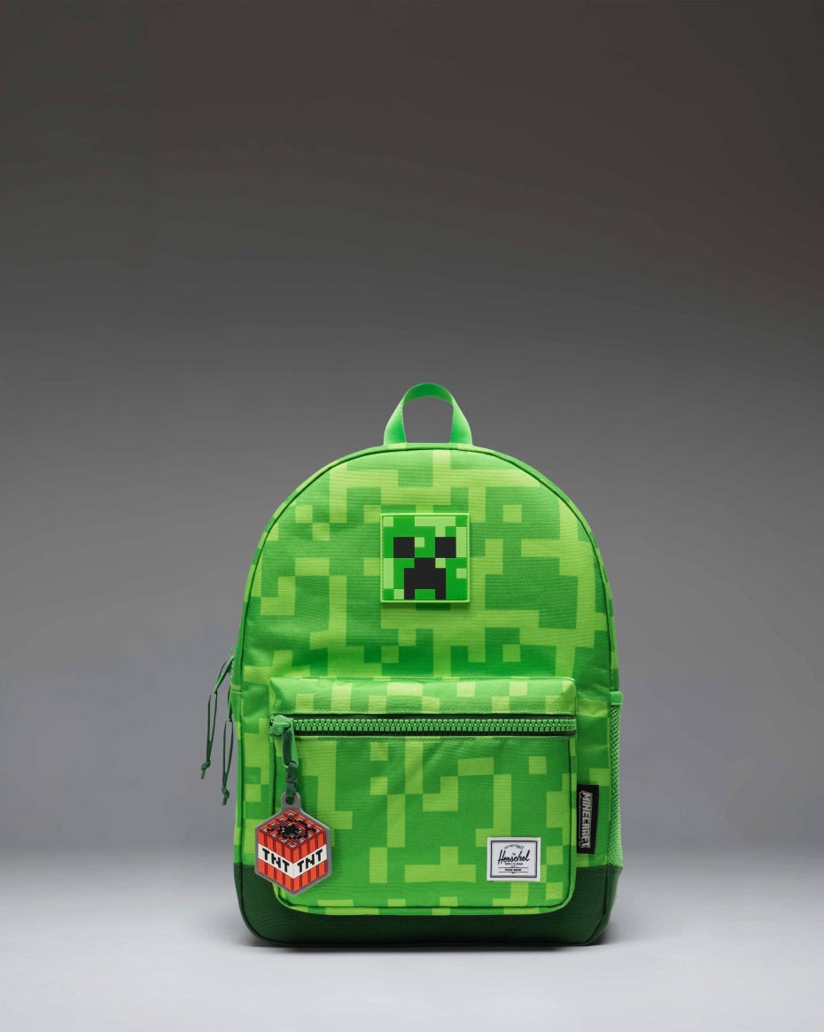 herschel-supply-minecraft-heritage-kids-backpack-sac-dos-enfant-creeper-enderman image 1