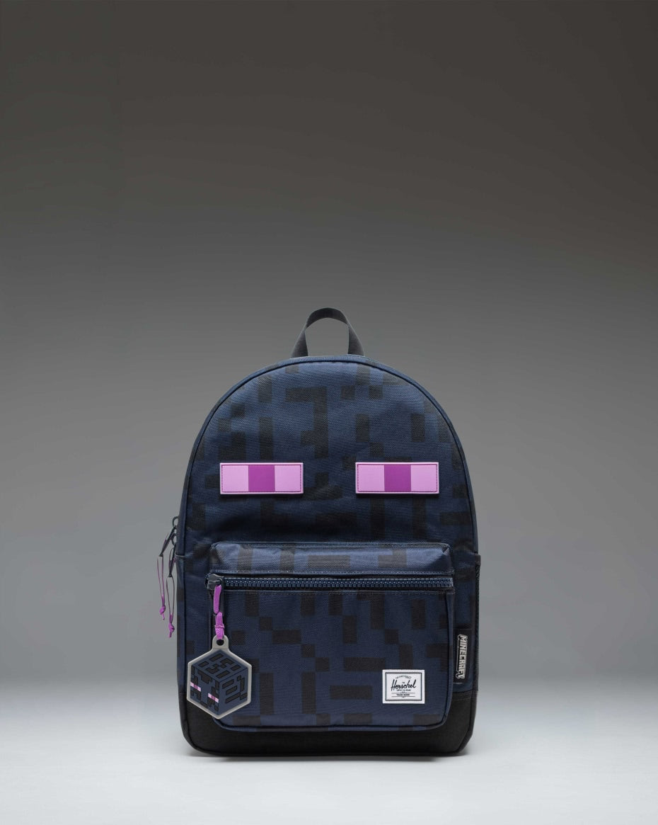herschel-supply-minecraft-heritage-kids-backpack-sac-dos-enfant-creeper-enderman image 2