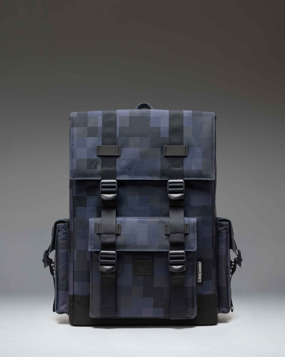 herschel-supply-x-minecraft-little-america-cube-backpack-sac-dos-dition-limit-e- image 1