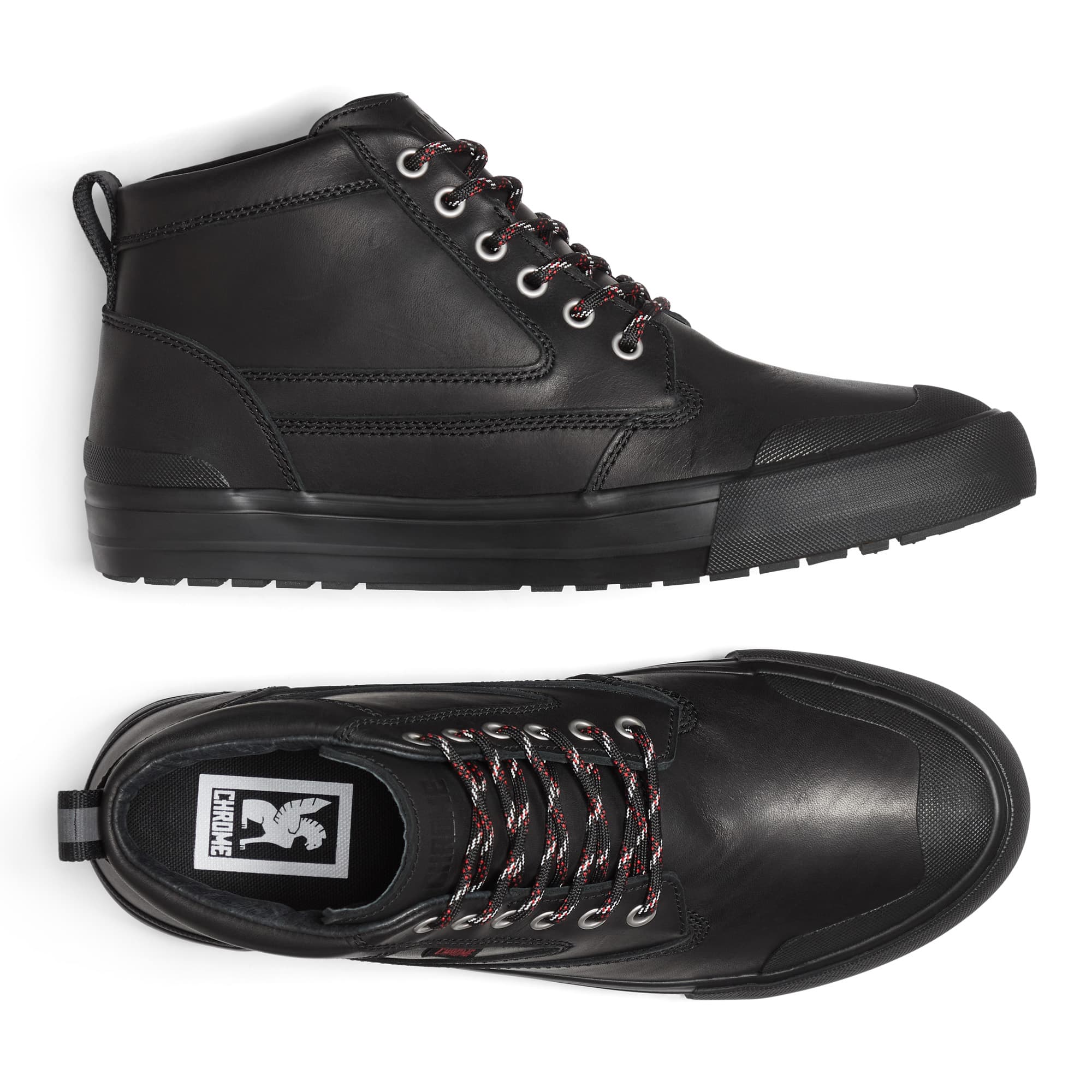 chrome-industries-storm-415-traction-boot-botte-imperm-able-montante-lacets-avec image 1