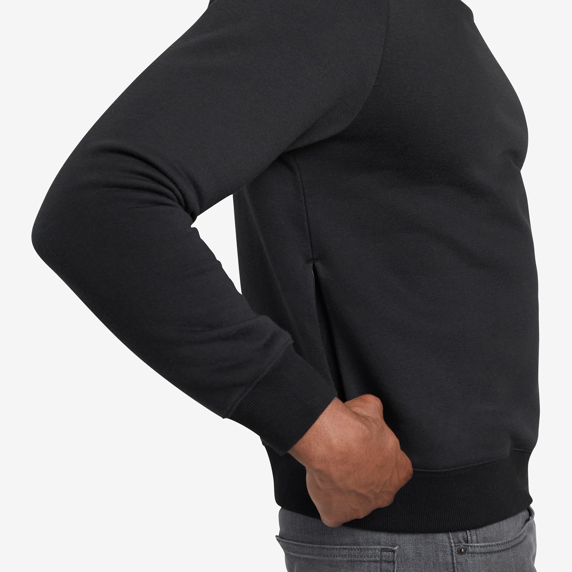 chrome-industries-issued-fleece-crew-sweat-col-rond-en-polaire-pour-homme-coupe- image 5