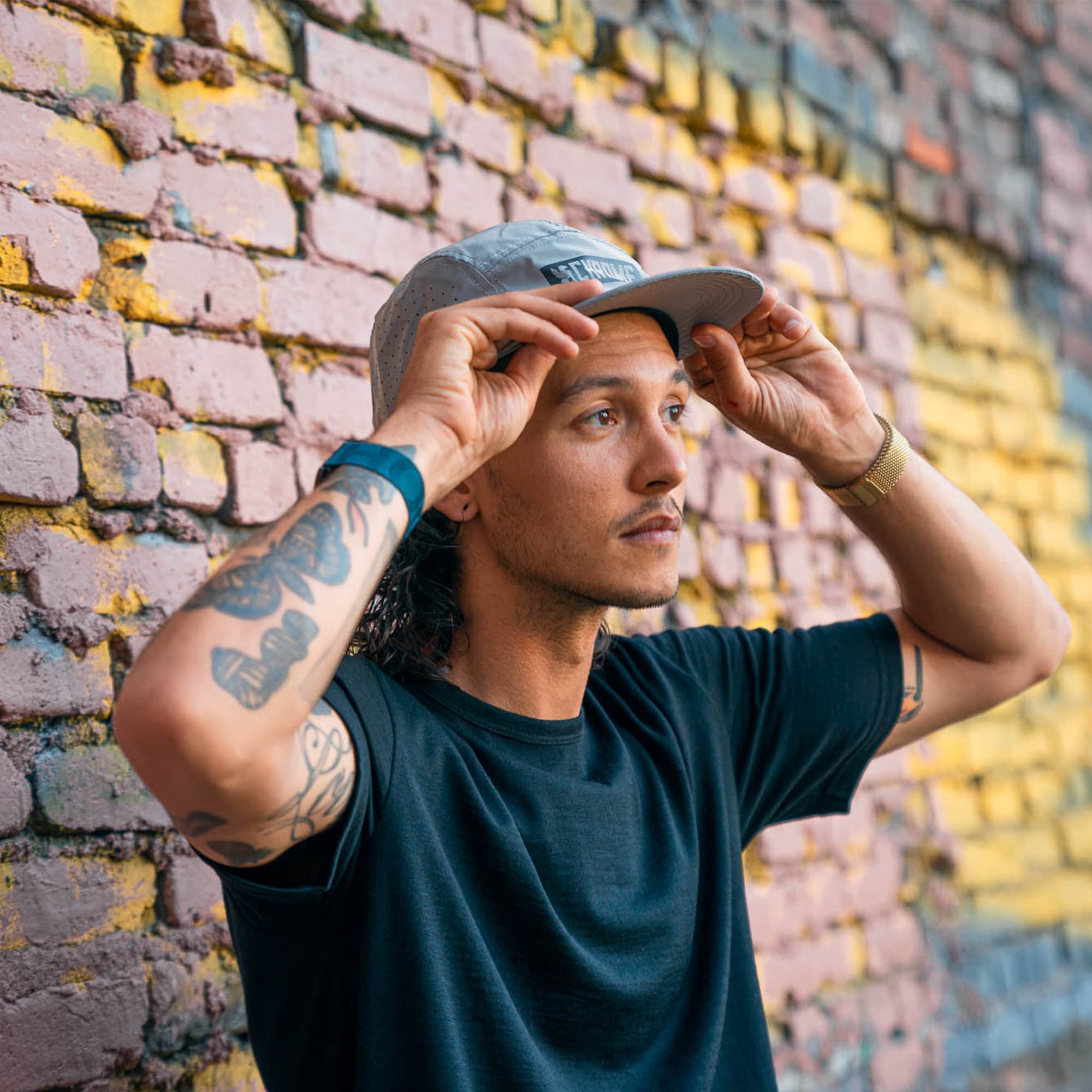 chrome-industries-5-panel-hat-casquette-5-panneaux-l-g-re-choix-ultra-r-fl-chiss image 7