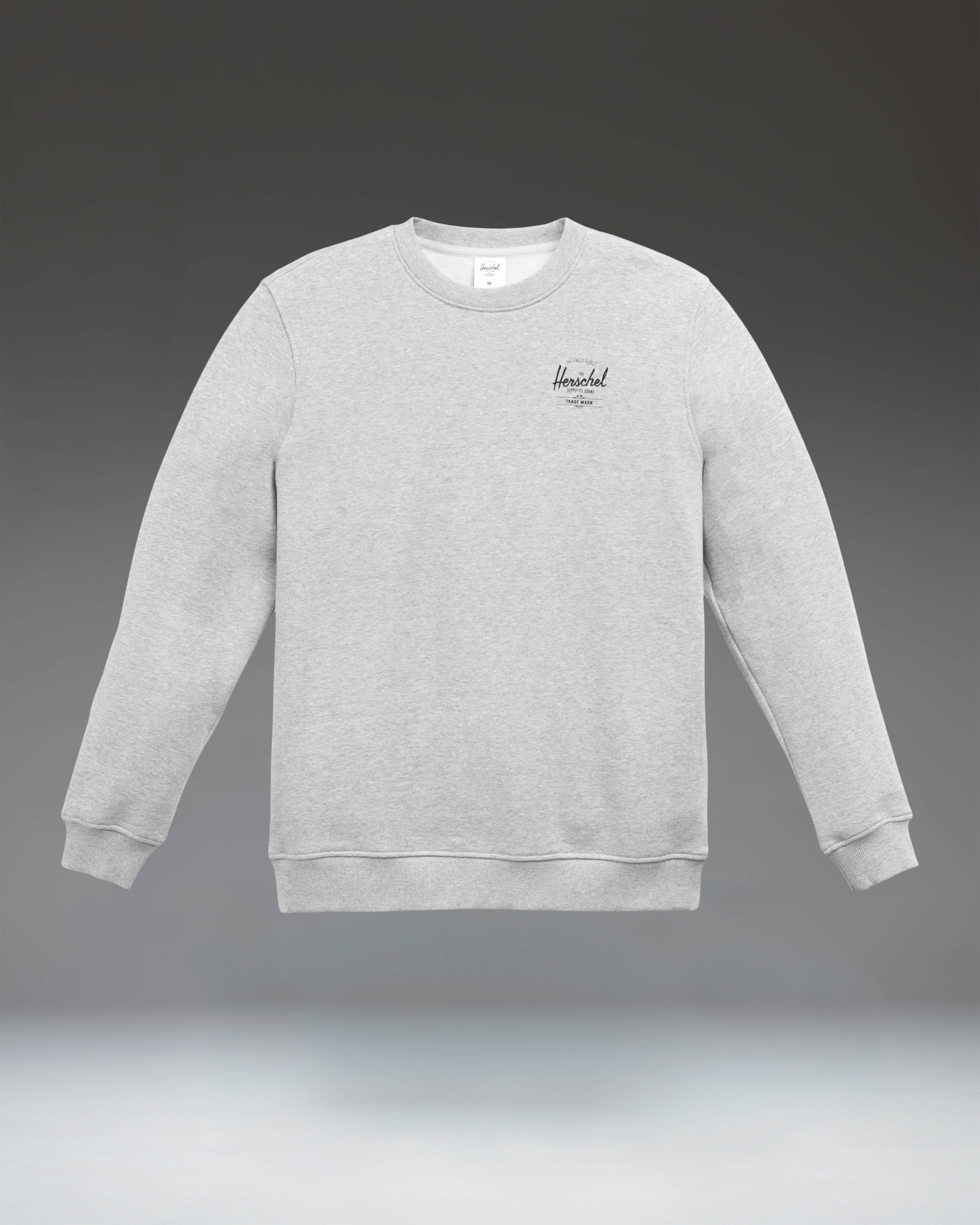 herschel-supply-basic-crew-men-s-sweat-col-rond-coton-homme image 2
