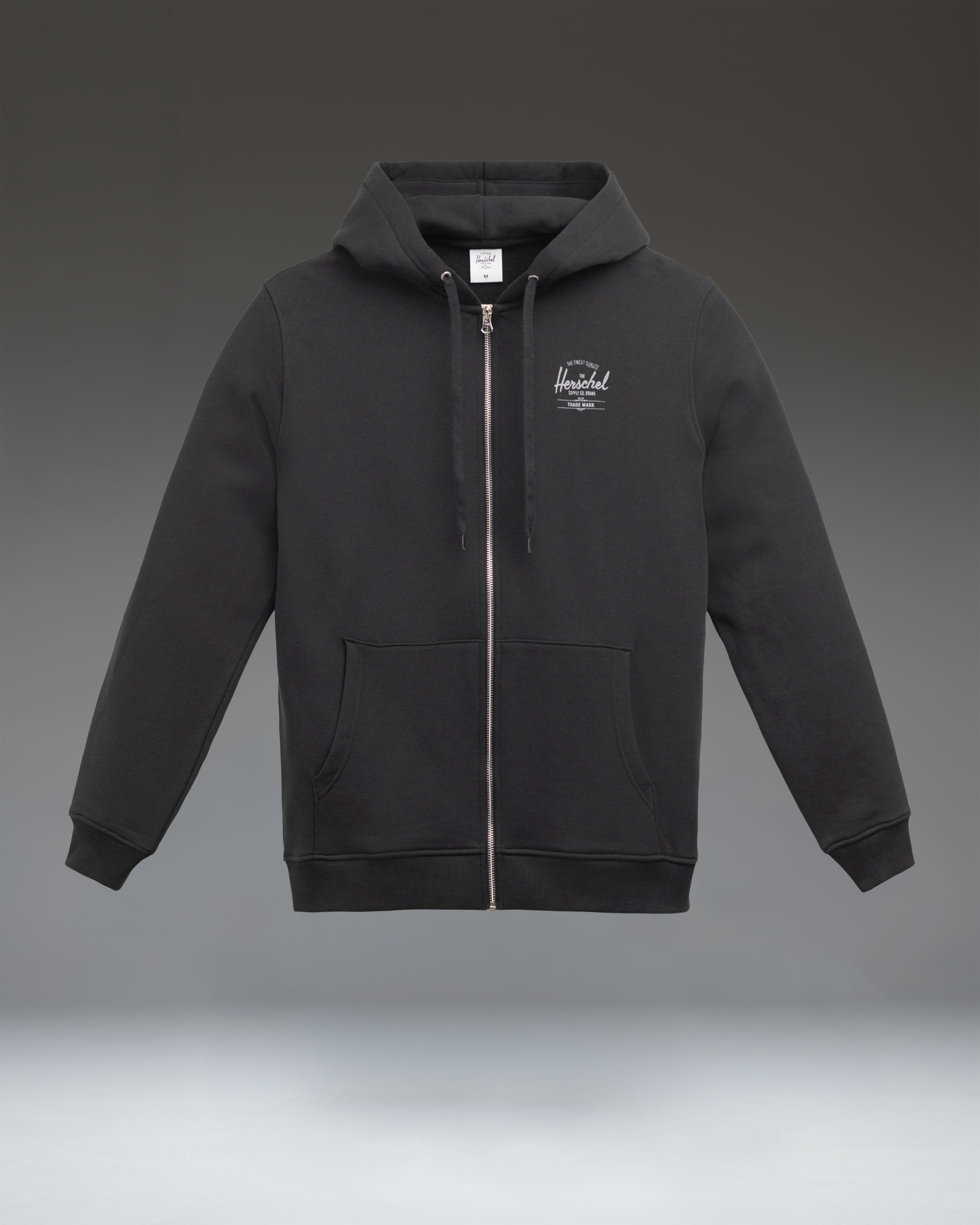 herschel-supply-basic-zip-hoodie-sweat-capuche-zipp-homme-classics image 1