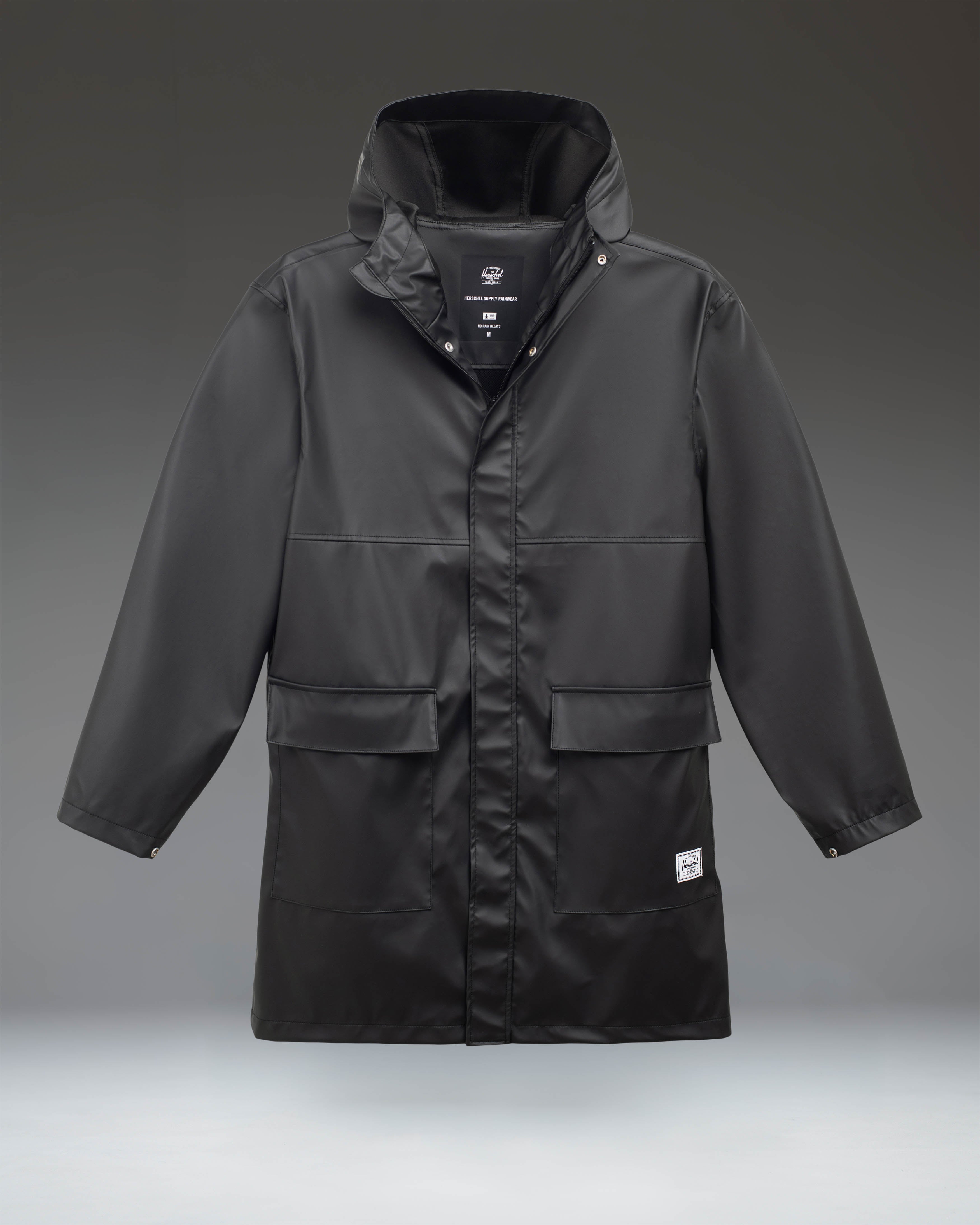 herschel-supply-long-classic-rain-jacket-homme-veste-de-pluie-longue-d-perlante- image 1