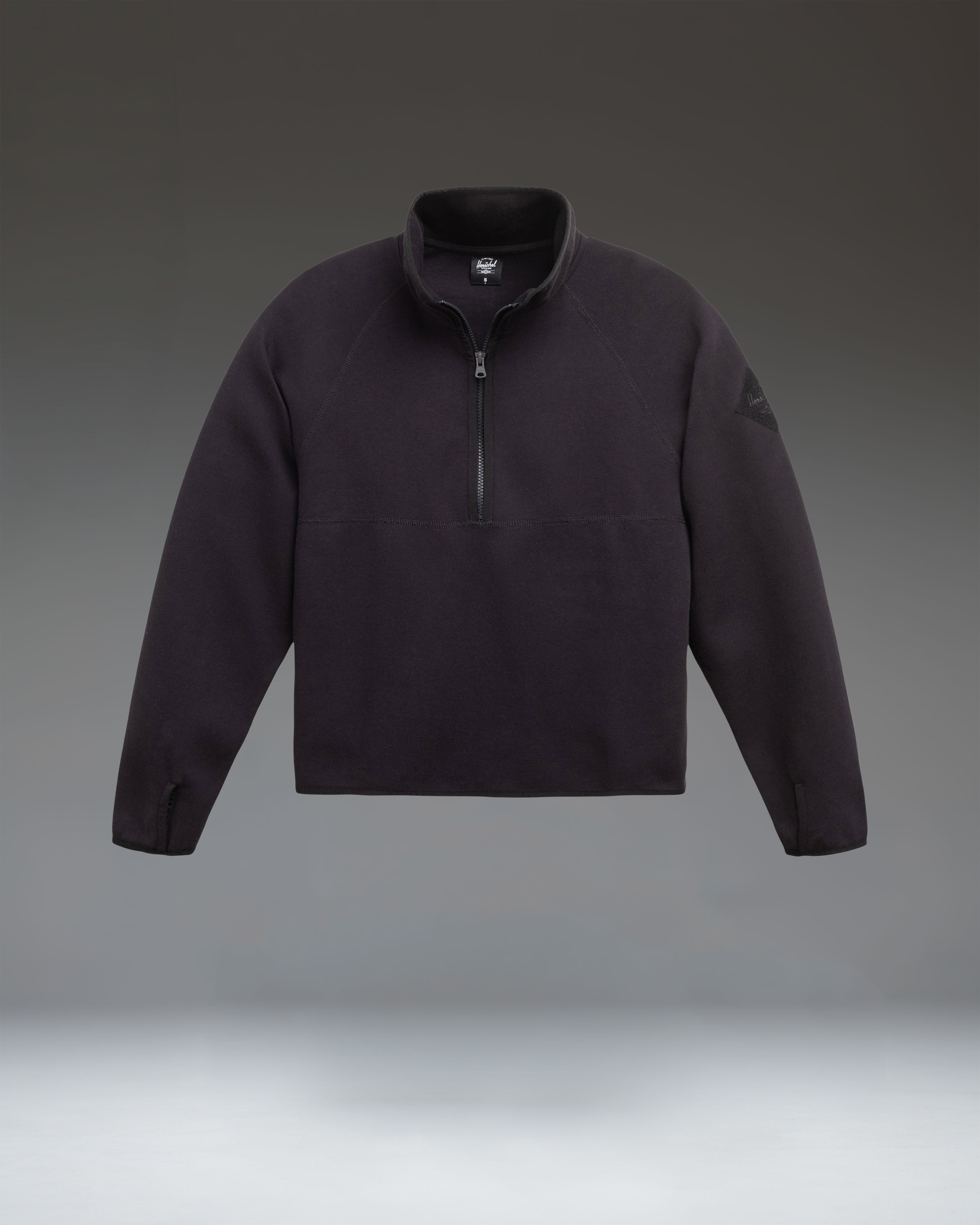 herschel-supply-performance-quarter-zip-femme-molleton-respirant-herschel-outdoo image 1