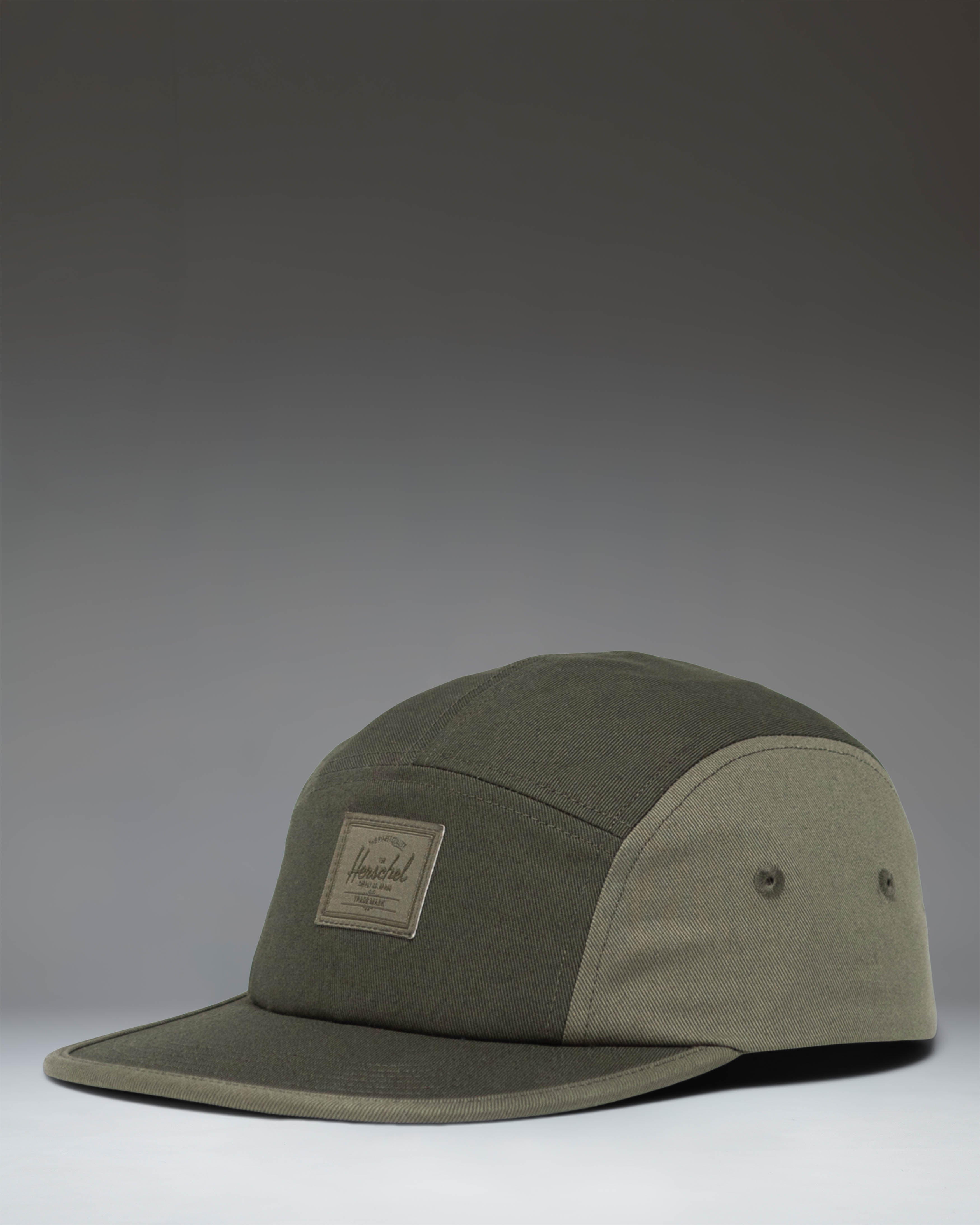 herschel-supply-glendale-casquette-cinq-panneaux-profil-bas-d-structur-avec-sang image 3