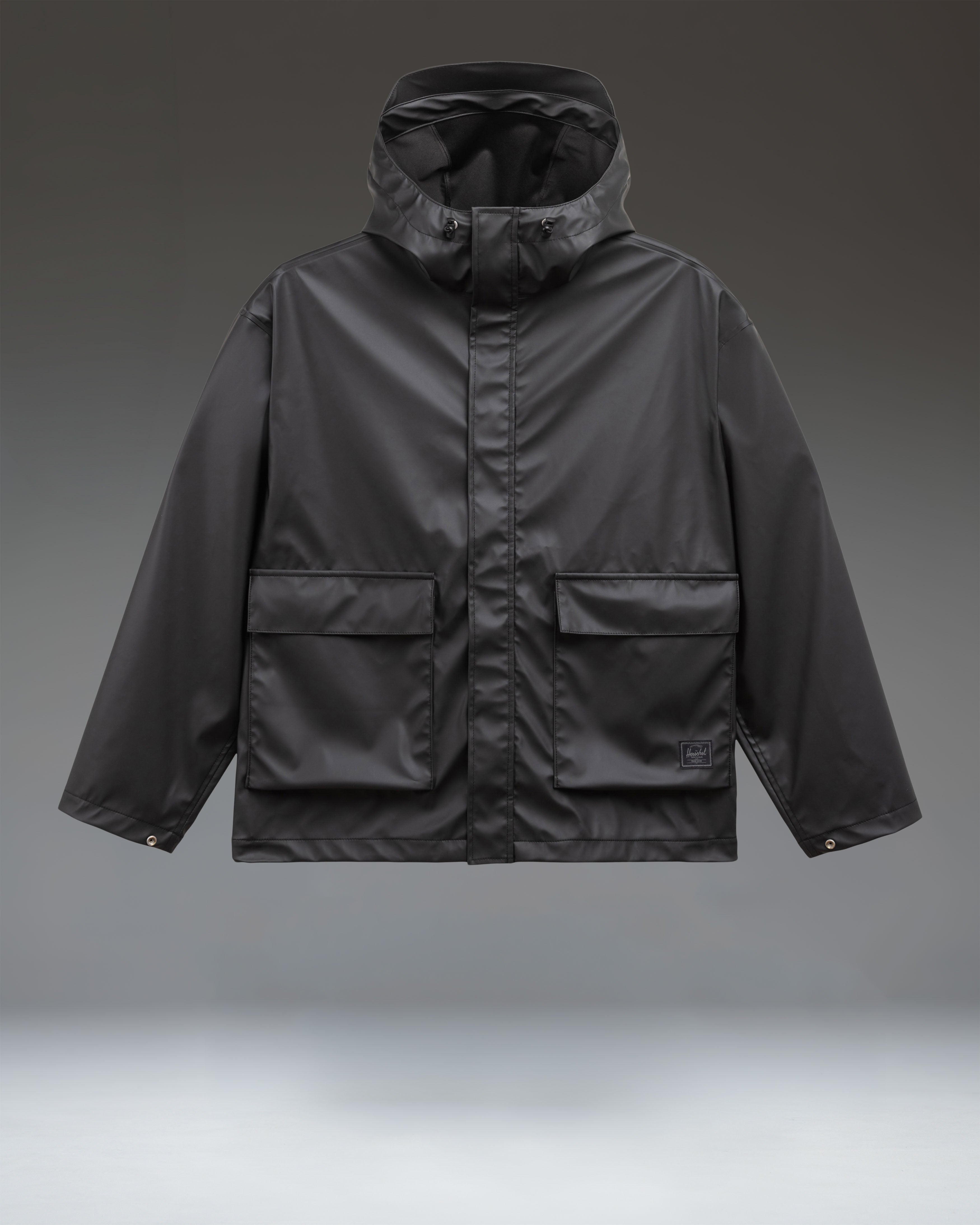 herschel-supply-mcleod-veste-de-pluie-homme-d-perlante-coupe-vent-en-tissu-exten image 1