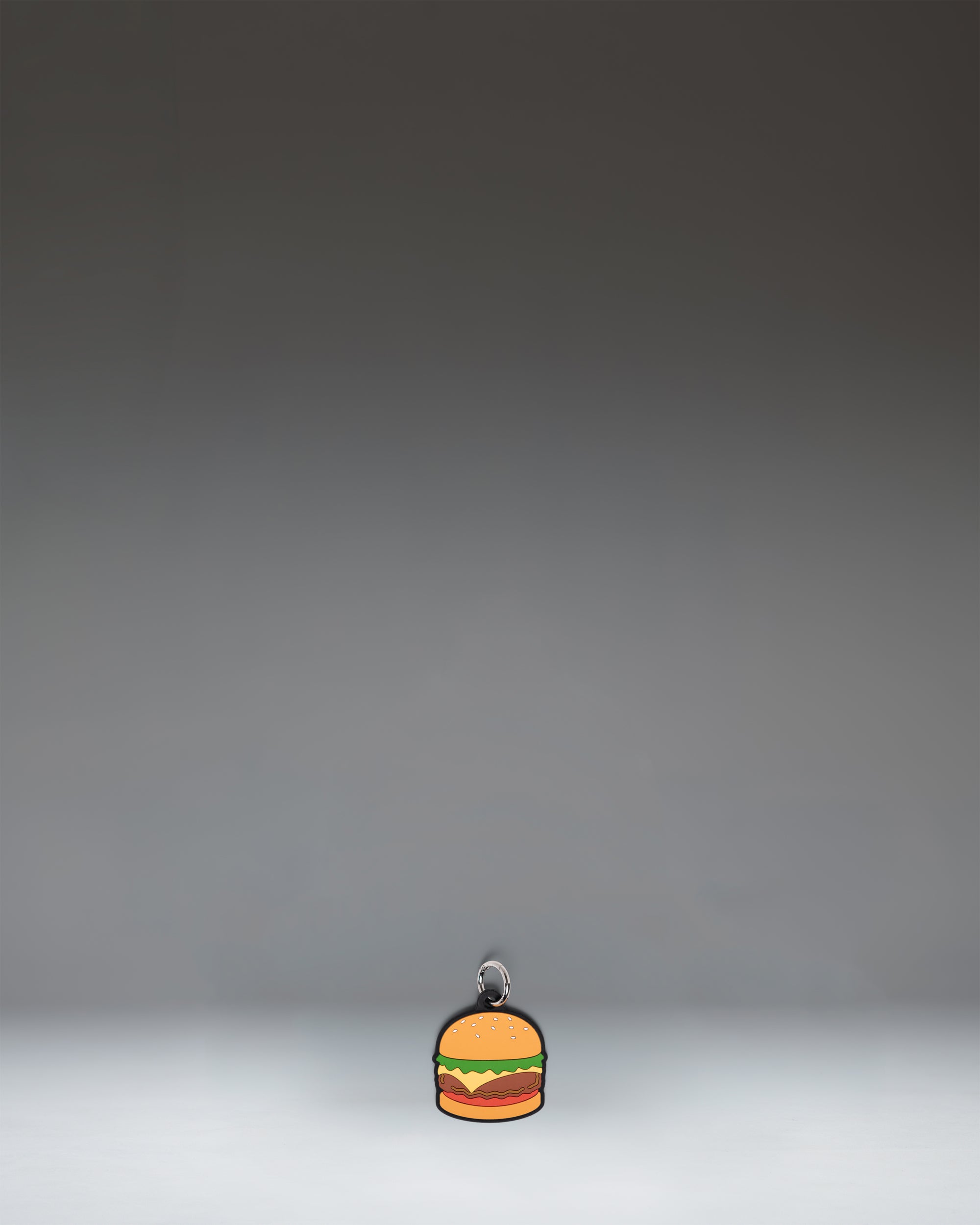 herschel-supply-burger-bag-charm-porte-cl-s-accessoire-de-sac-silicone-cheesebur image 1
