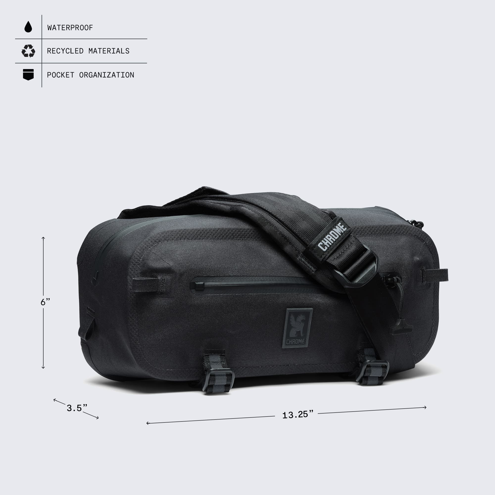 chrome-industries-mini-kadet-wp-sling-sac-banane-tanche-soud-avec-boucle-changea image 6